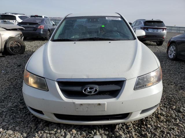 5NPET46CX7H247285 - 2007 HYUNDAI SONATA GLS WHITE photo 5