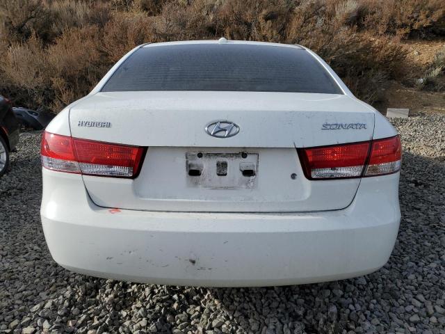 5NPET46CX7H247285 - 2007 HYUNDAI SONATA GLS WHITE photo 6