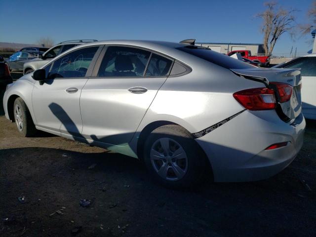 1G1BC5SMXJ7176553 - 2018 CHEVROLET CRUZE LS SILVER photo 2