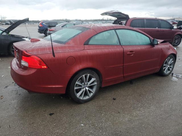 YV1672MC1DJ142695 - 2013 VOLVO C70 T5 BURGUNDY photo 3