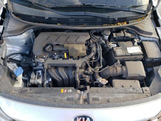 3KPA24AD4LE313460 - 2020 KIA RIO LX GRAY photo 11