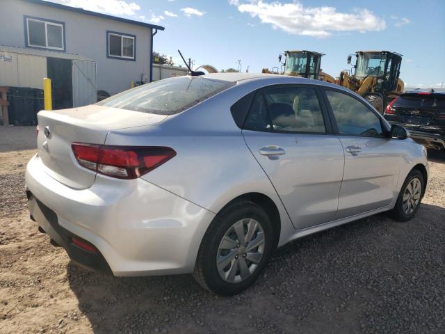 3KPA24AD4LE313460 - 2020 KIA RIO LX GRAY photo 3