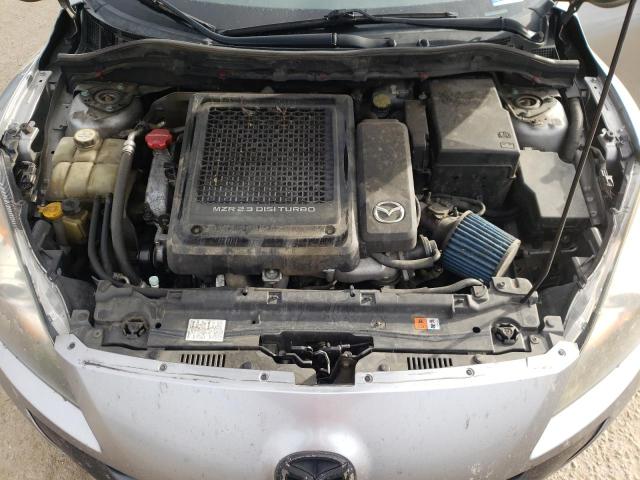 JM1BL1L32C1686066 - 2012 MAZDA SPEED 3 SILVER photo 11