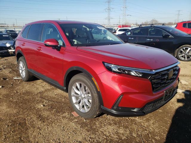 2HKRS4H71PH428828 - 2023 HONDA CR-V EXL RED photo 4