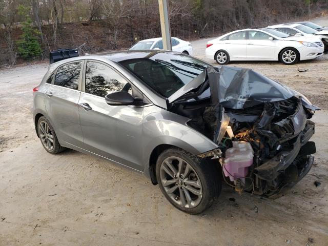 KMHD35LH9GU330354 - 2016 HYUNDAI ELANTRA GT GRAY photo 4