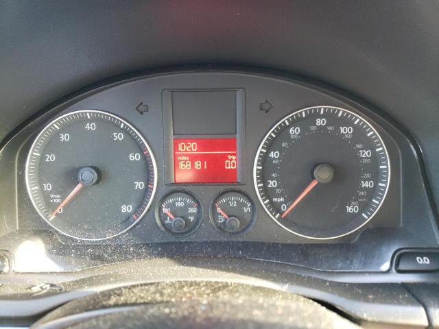 3VWEF71K37M140934 - 2007 VOLKSWAGEN JETTA WOLFSBURG 黑色 照片 9