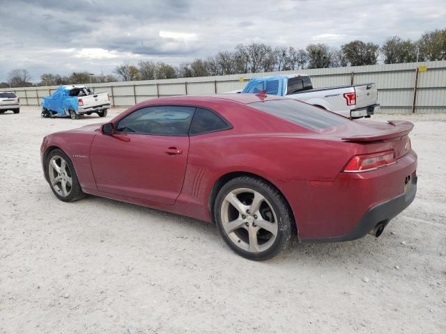 2G1FB1E3XE9307405 - 2014 CHEVROLET CAMARO LT BURGUNDY photo 2