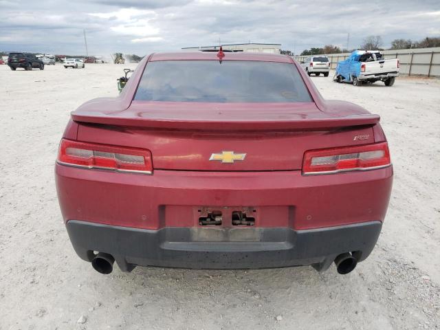 2G1FB1E3XE9307405 - 2014 CHEVROLET CAMARO LT BURGUNDY photo 6