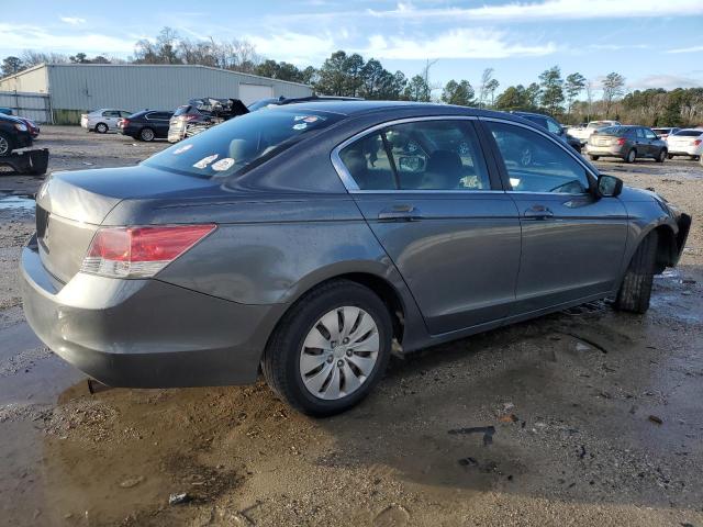 1HGCP263X8A139789 - 2008 HONDA ACCORD LX GRAY photo 3