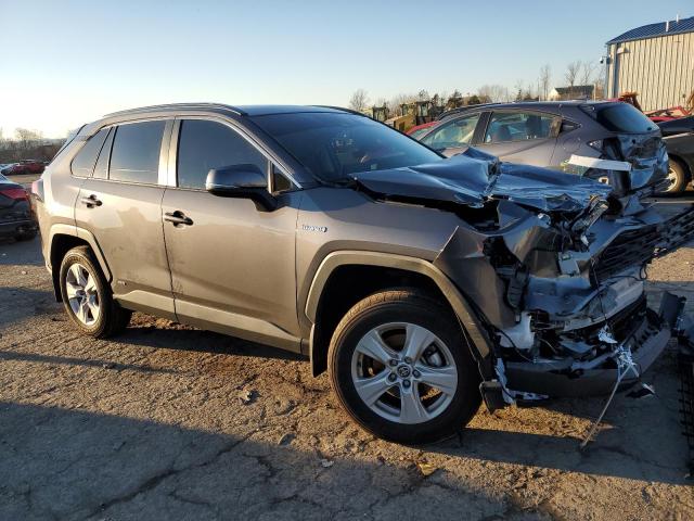 4T3RWRFV4MU030665 - 2021 TOYOTA RAV4 XLE GRAY photo 4