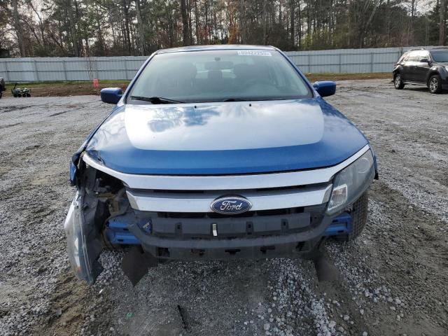 3FAHP0HA2CR112885 - 2012 FORD FUSION SE BLUE photo 5