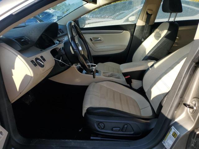 WVWMP7AN0AE537813 - 2010 VOLKSWAGEN CC SPORT TAN photo 7