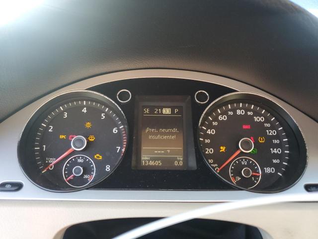 WVWMP7AN0AE537813 - 2010 VOLKSWAGEN CC SPORT TAN photo 9