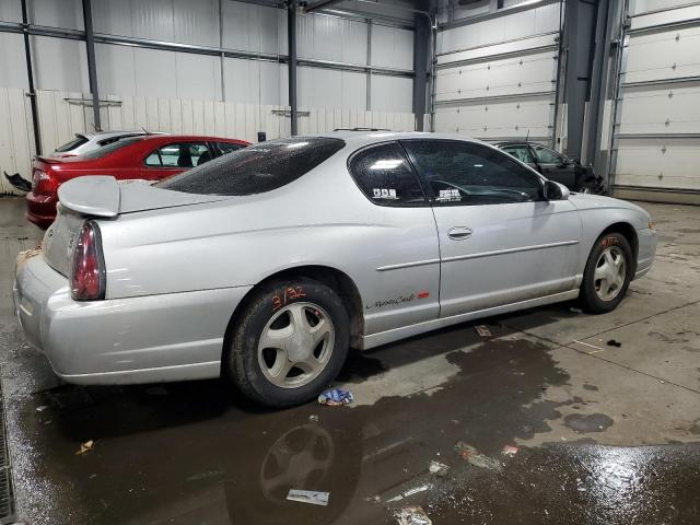 2G1WX15K139394794 - 2003 CHEVROLET MONTE CARL SS SILVER photo 3