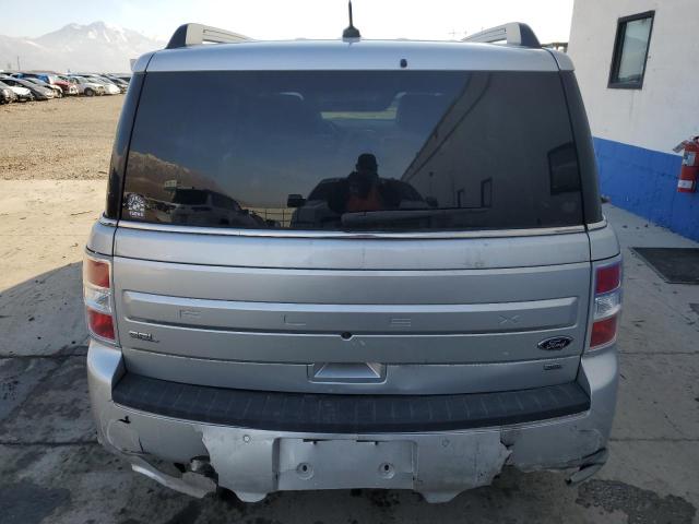 2FMHK6C86HBA11995 - 2017 FORD FLEX SEL SILVER photo 6