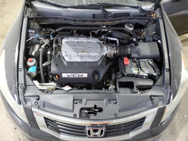 1HGCP36768A008853 - 2008 HONDA ACCORD EX შავი ფოტო 11