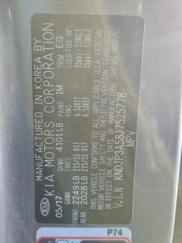 KNDJP3A58J7525778 - 2018 KIA SOUL + 灰色 照片 12