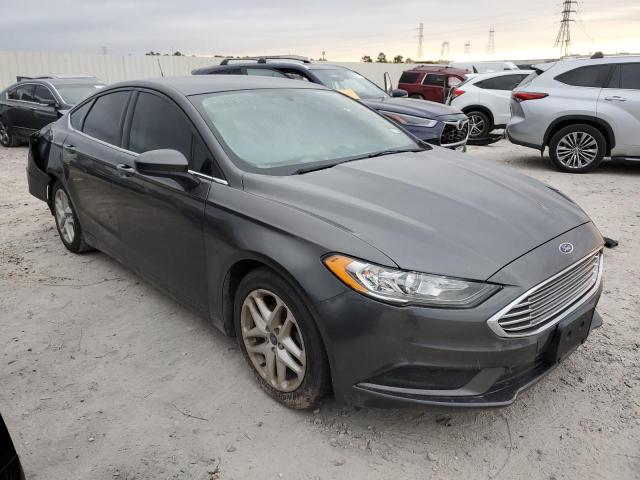 3FA6P0HD8HR123706 - 2017 FORD FUSION SE GRAY photo 4