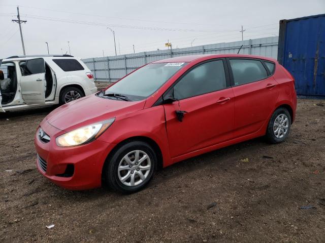 KMHCT5AE4EU154699 - 2014 HYUNDAI ACCENT GLS RED photo 1