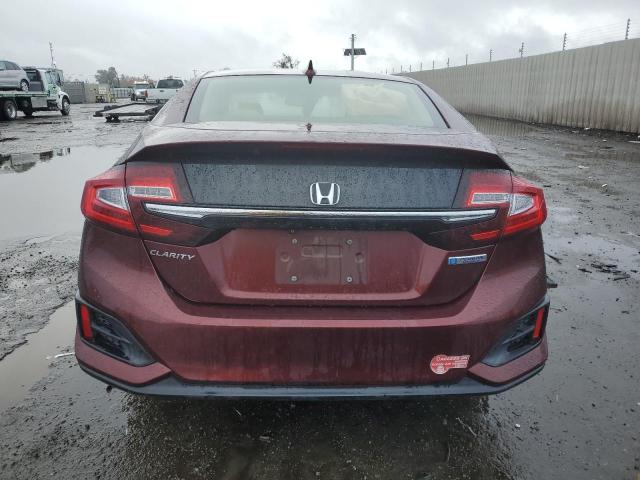 JHMZC5F11JC003287 - 2018 HONDA CLARITY BURGUNDY photo 6