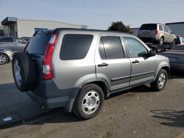 JHLRD68565C010930 - 2005 HONDA CR-V LX GRAY photo 3