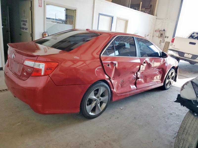 4T1BF1FK9CU630484 - 2012 TOYOTA CAMRY BASE 红色 照片 3