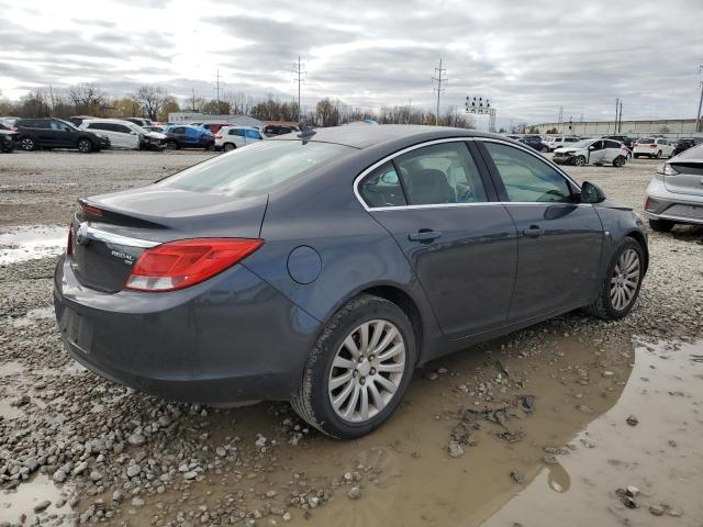 2G4GN5EC3B9176917 - 2011 BUICK REGAL CXL GRAY photo 3