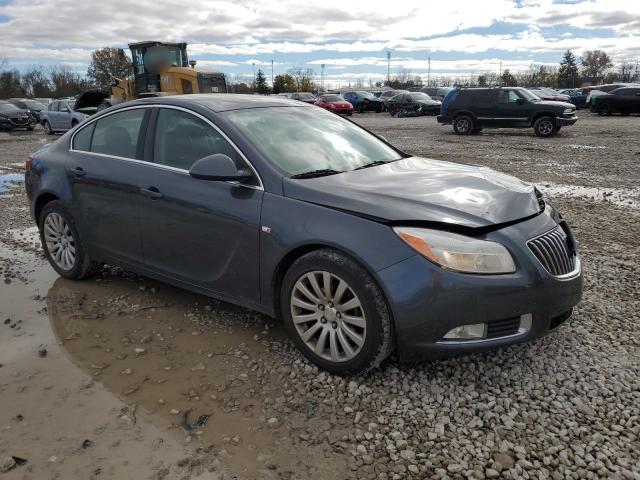 2G4GN5EC3B9176917 - 2011 BUICK REGAL CXL GRAY photo 4