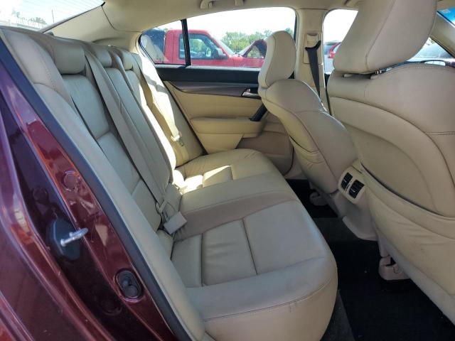 19UUA8F29CA036663 - 2012 ACURA TL BURGUNDY photo 10