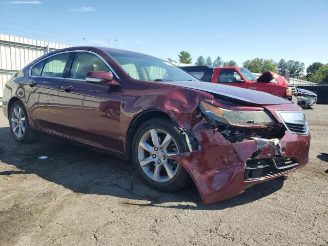 19UUA8F29CA036663 - 2012 ACURA TL BURGUNDY photo 4