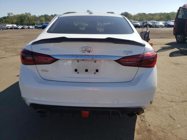 JN1EV7AR4JM432164 - 2018 INFINITI Q50 LUXE 白色 照片 6