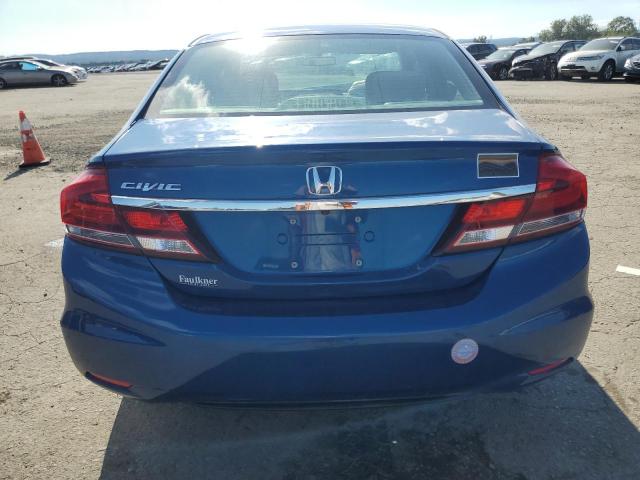 19XFB2F59EE201302 - 2014 HONDA CIVIC LX Көк фото 6