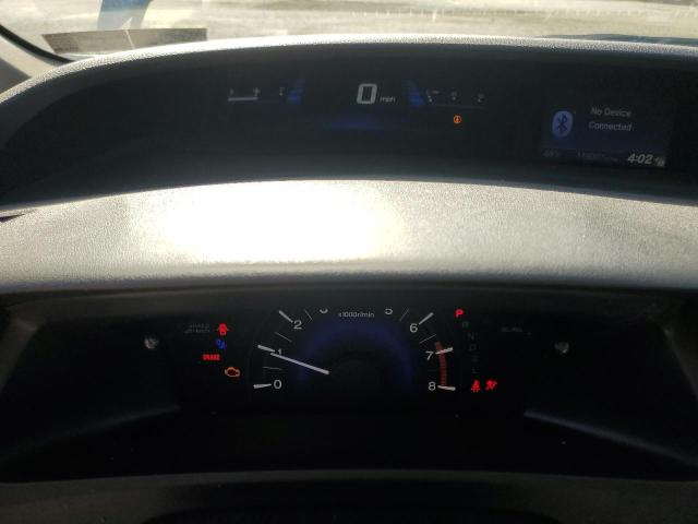 19XFB2F59EE201302 - 2014 HONDA CIVIC LX Көк фото 9