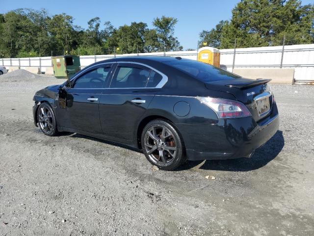 1N4AA5AP4DC820537 - 2013 NISSAN MAXIMA S BLACK photo 2