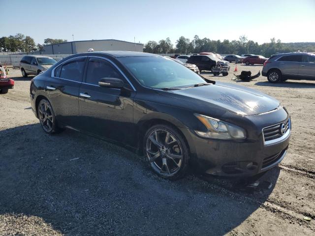 1N4AA5AP4DC820537 - 2013 NISSAN MAXIMA S BLACK photo 4
