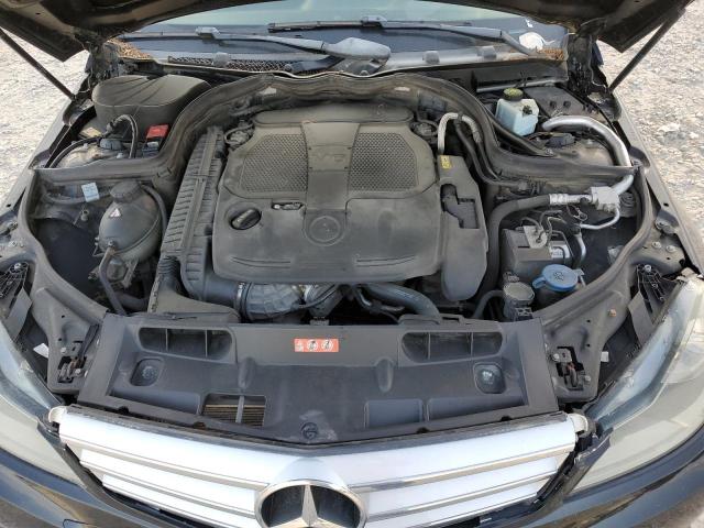 WDDGF8AB4DA864700 - 2013 MERCEDES-BENZ C 300 4MATIC BLACK photo 11