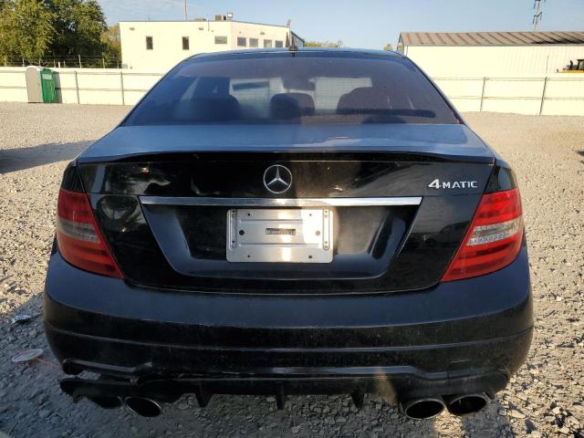 WDDGF8AB4DA864700 - 2013 MERCEDES-BENZ C 300 4MATIC BLACK photo 6