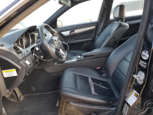 WDDGF8AB4DA864700 - 2013 MERCEDES-BENZ C 300 4MATIC BLACK photo 7
