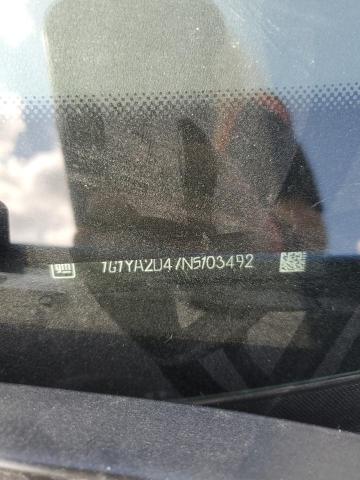 1G1YA2D47N5103492 - 2022 CHEVROLET CORVETTE STINGRAY 1LT BLUE photo 13