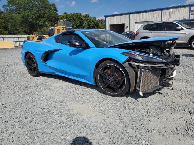 1G1YA2D47N5103492 - 2022 CHEVROLET CORVETTE STINGRAY 1LT BLUE photo 4