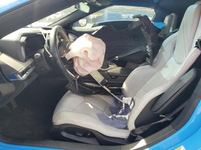 1G1YA2D47N5103492 - 2022 CHEVROLET CORVETTE STINGRAY 1LT BLUE photo 7