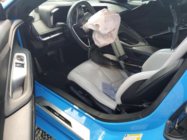 1G1YA2D47N5103492 - 2022 CHEVROLET CORVETTE STINGRAY 1LT BLUE photo 8