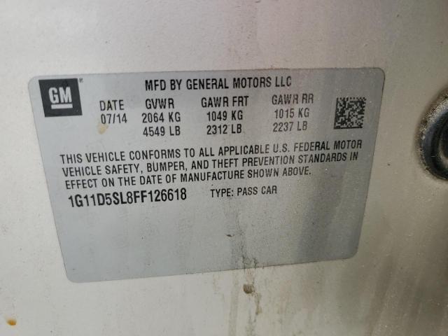 1G11D5SL8FF126618 - 2015 CHEVROLET MALIBU 2LT BEIGE photo 23