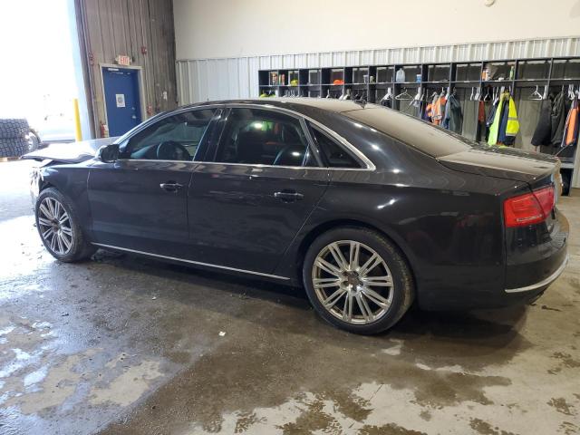 WAUAVAFD5BN000598 - 2011 AUDI A8 QUATTRO GRAY photo 2
