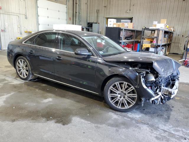 WAUAVAFD5BN000598 - 2011 AUDI A8 QUATTRO GRAY photo 4