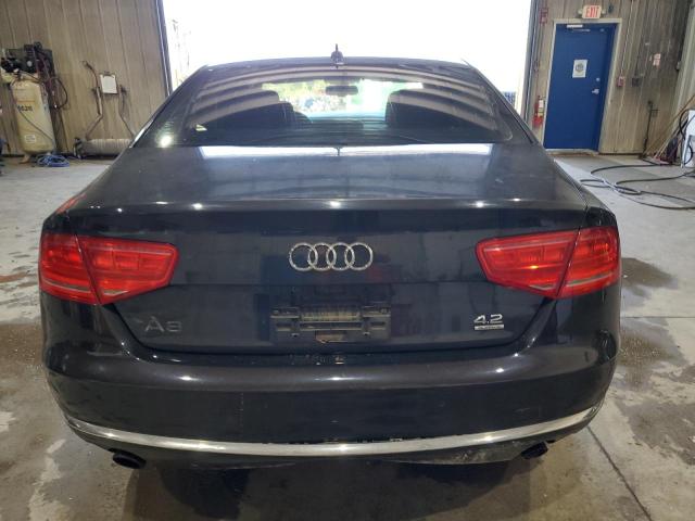 WAUAVAFD5BN000598 - 2011 AUDI A8 QUATTRO GRAY photo 6