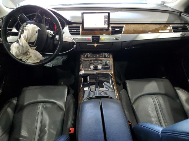 WAUAVAFD5BN000598 - 2011 AUDI A8 QUATTRO GRAY photo 8