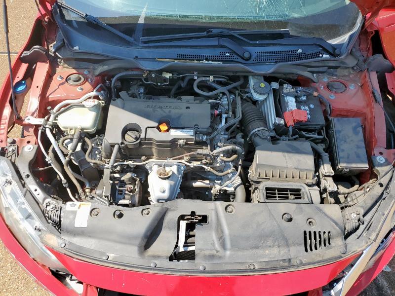 2HGFC2F55JH600768 - 2018 HONDA CIVIC LX წითელი ფოტო 11