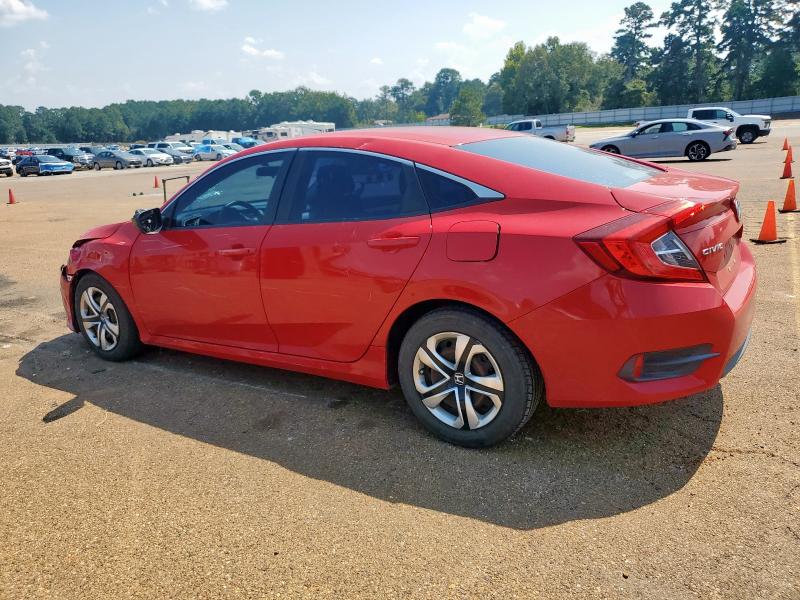 2HGFC2F55JH600768 - 2018 HONDA CIVIC LX წითელი ფოტო 2