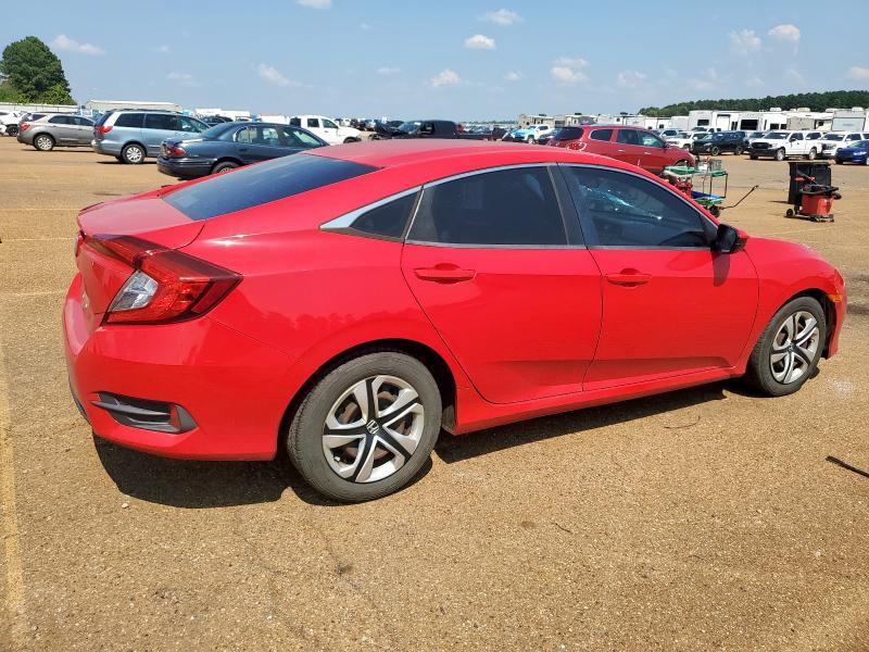 2HGFC2F55JH600768 - 2018 HONDA CIVIC LX წითელი ფოტო 3